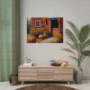 18281697698655143023_2048.jpeg Barn Pumpkin Flowers Autumn Poster