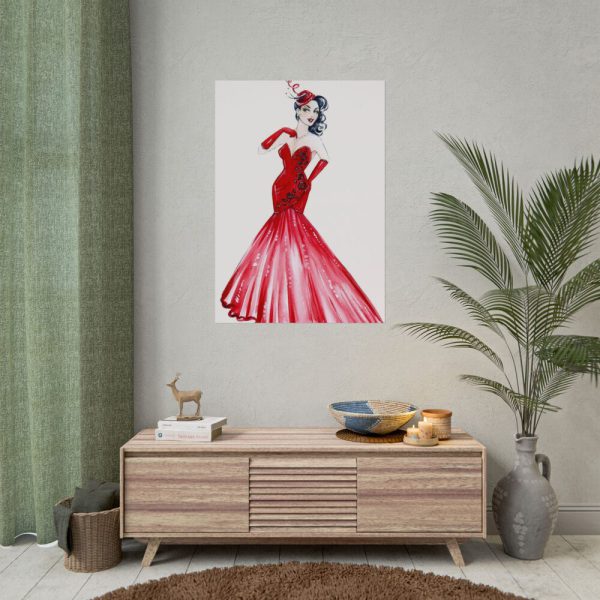 Retro Glamour Poster