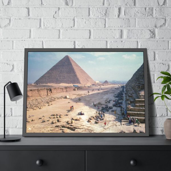 Monument Pyramid Framed Poster