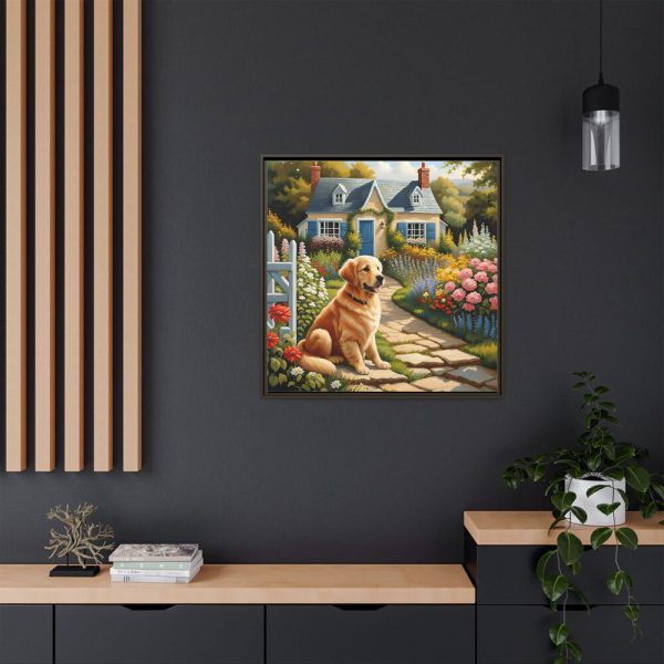 1899694796270540618_2048.jpeg Cottage Garden Framed Canvas