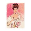 Female Glamour Face Poster