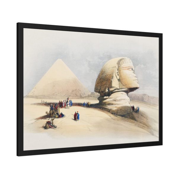 1995108973150725333_2048-1.jpeg Great Sphinx Pyramids of Gezeeh Framed Poster