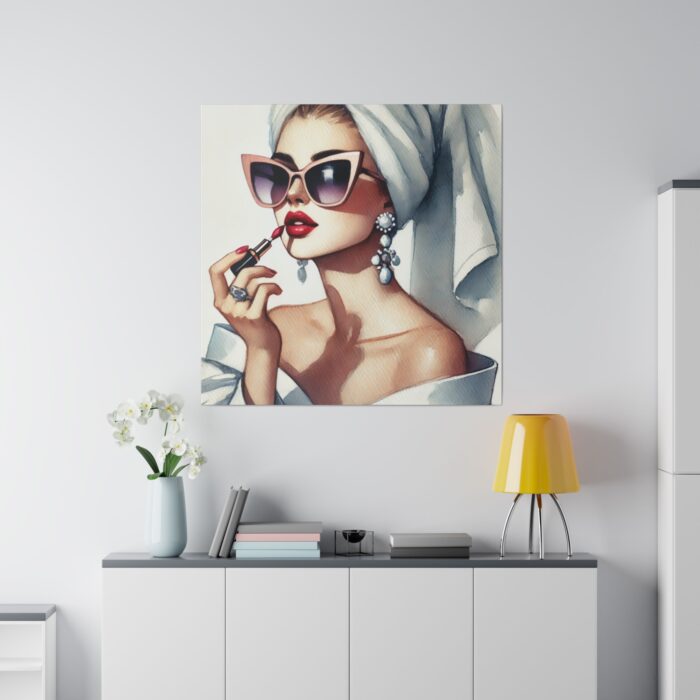 Glamorous Woman Standard Canvas - Image 4