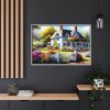 2009773986538941268_2048.jpeg Cottage With Flower Garden Framed Canvas