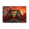 Autumn Bridge Art I Poster