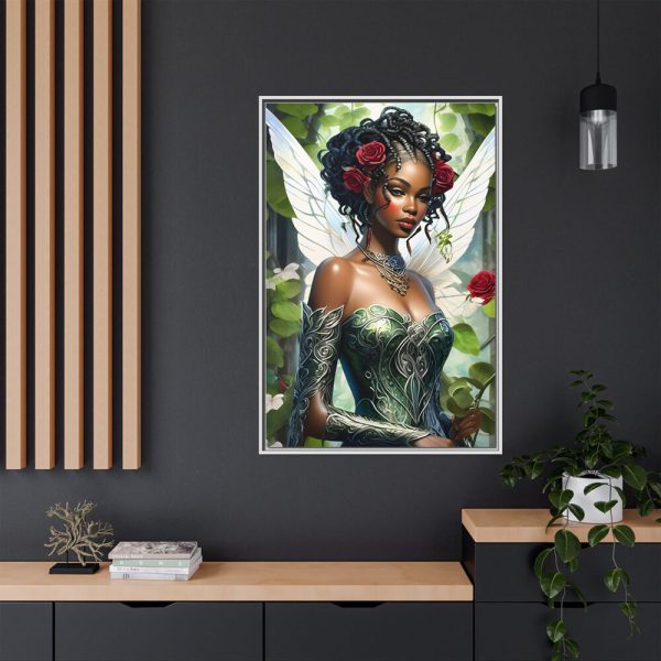 2335858244656974657_2048.jpeg African American Fairy Framed Canvas