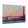 2346240726239870165_2048.jpeg Full Moon Over Golden Gate Bridge Standard Canvas