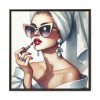 2367771735402881827_2048.jpeg Glamorous Woman Framed Canvas