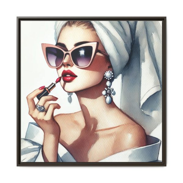 2367771735402881827_2048.jpeg Glamorous Woman Framed Canvas
