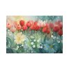 Flower Field of Tulips Standard Canvas