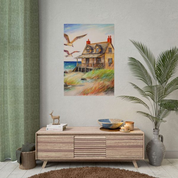 2512692640287417792_2048.jpeg Summer Seaside Cottage Poster