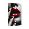 2612999262888806294_2048.jpeg High-Contrast Close-Up of Woman's Face Poster