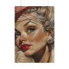 Vintage Glamor Portrait Poster