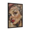 2769344401180535093_2048.jpeg Vintage Glamor Portrait Framed Poster