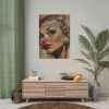 Vintage Glamor Portrait Poster