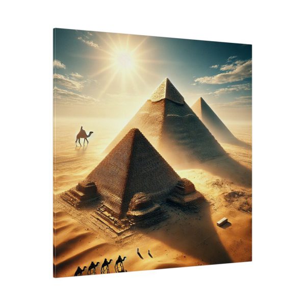 2894671271550413362_2048.jpeg Pyramids in Sunset Standard Canvas