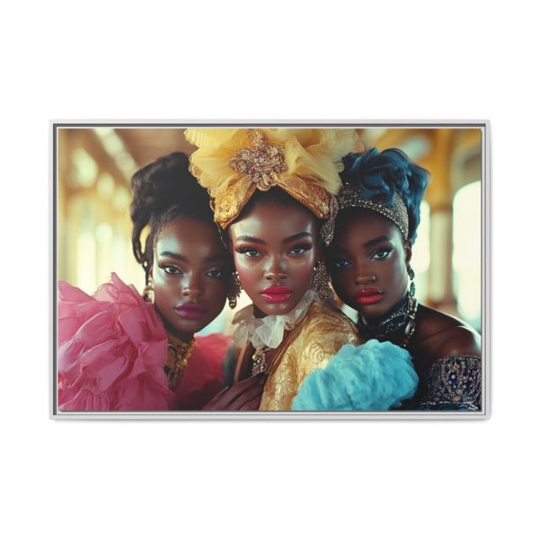 2980946311327604892_2048.jpeg African American Models Framed Canvas