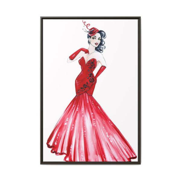 315175118532421111_2048.jpeg Retro Glamour Framed Canvas