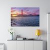 3211542232730980630_2048.jpeg Sunset Over Golden Gate Bridge Standard Canvas