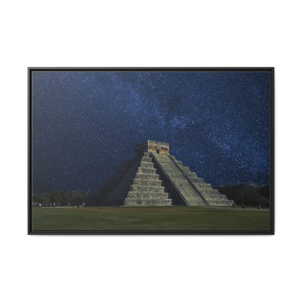 331904136749305350_2048.jpeg Pyramid in Mexico Framed Canvas