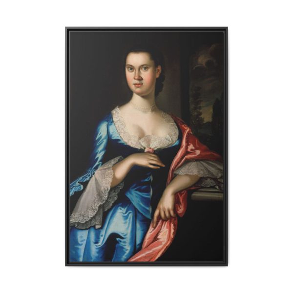 3395420130529977106_2048.jpeg Portrait of Elizabeth Chew Smith Framed Canvas