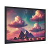 3439359965794793810_2048-1.jpeg Pyramids During Evening Framed Poster