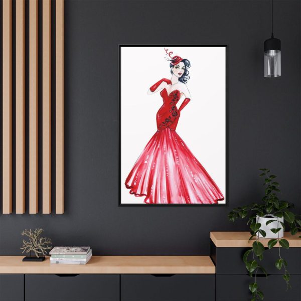 3526814172522709051_2048.jpeg Retro Glamour Framed Canvas