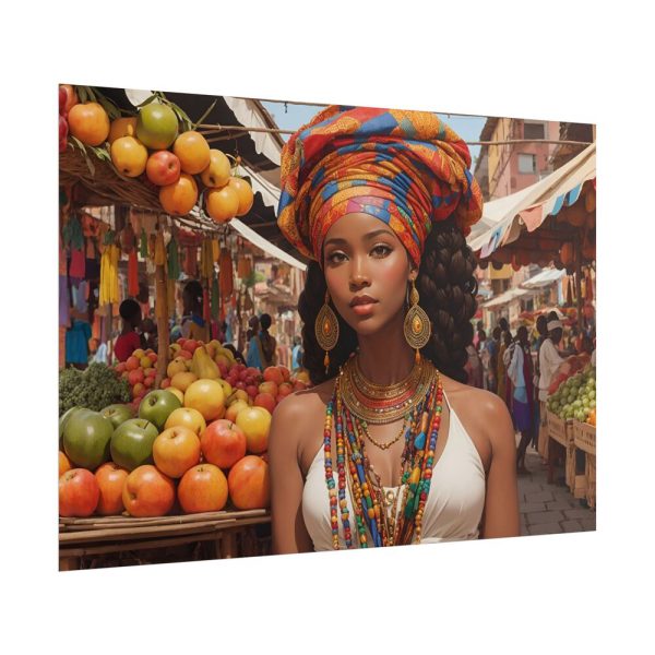 3568207754667916210_2048.jpeg Marketplace With Fruit Stalls II Poster