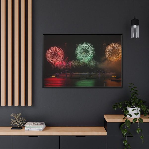 3658039801713561037_2048.jpeg Free Fireworks Framed Canvas