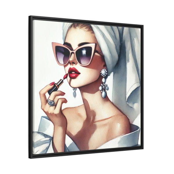 3671771803864931147_2048.jpeg Glamorous Woman Framed Canvas