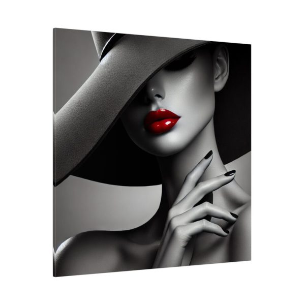 3677449231425649899_2048.jpeg High-Fashion Portrait of Woman Standard Canvas