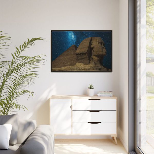3720702460781118898_2048.jpeg Pyramids of Giza Framed Canvas