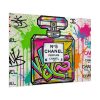 3722161558177339489_2048.jpeg Graffiti-Style Artwork of Chanel No. 5 Perfume Bottle Poster