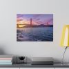 3819220509795546019_2048.jpeg Sunset Over Golden Gate Bridge Standard Canvas