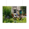 Cottage Rustic Garden Poster