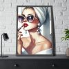 3962667755564611568_2048.jpeg Glamorous Woman Framed Poster