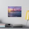 4004106764289715625_2048.jpeg Sunset Over Golden Gate Bridge Standard Canvas