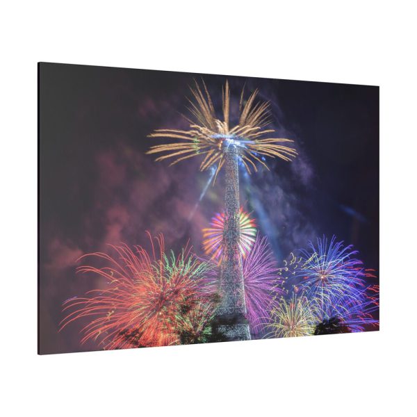 4111047265741414222_2048.jpeg Fireworks at Eiffel Tower Standard Canvas
