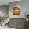 4340223736302070135_2048.jpeg Farm Barn With Horse Poster