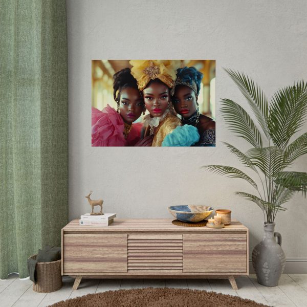 African American Models Poster