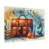 4470951364006133030_2048.jpeg Illustration of Large Leather Bag Poster