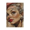 Vintage Glamor Portrait Poster