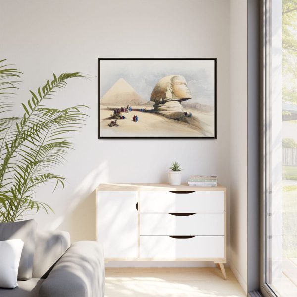 4562927850722117671_2048.jpeg Great Sphinx Pyramids of Gezeeh Framed Canvas