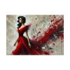 4602661176865019080_2048.jpeg Stylized Woman in Flowing Red Dress Poster