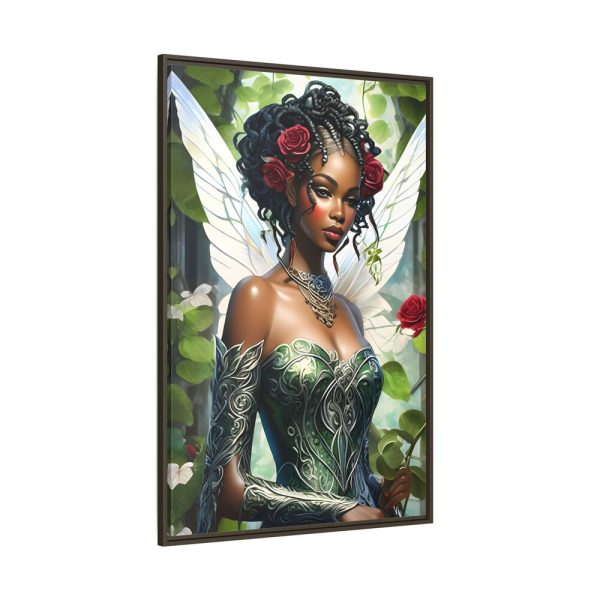4618163251402379288_2048.jpeg African American Fairy Framed Canvas