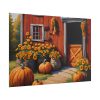 464683848675252036_2048.jpeg Barn Pumpkin Flowers Autumn Poster