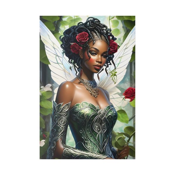 African American Fairy Standard Canvas