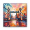 London Bridge Travel Framed Canvas