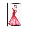 4676717155009011977_2048.jpeg Retro Glamour Framed Poster