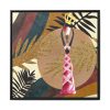 4779615906453283483_2048.jpeg Boho Tropical Africa Woman Framed Canvas